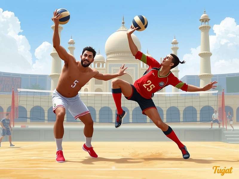 Taj Volley Victor Game Cover